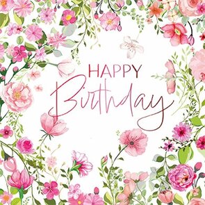 Sabina Comizzi Postcard | Happy Birthday (Rosen)