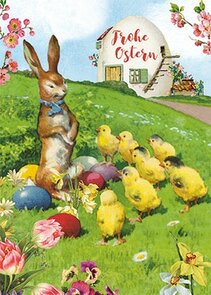 Carola Pabst Postcard | Frohe Ostern