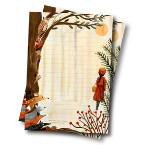 Never Alone A5 Notepad - by Esther Bennink