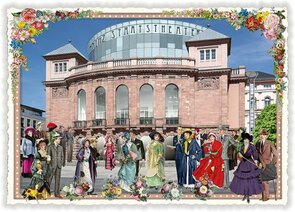 PK 1040 Tausendschön Postcard | Mainz, Staatstheater