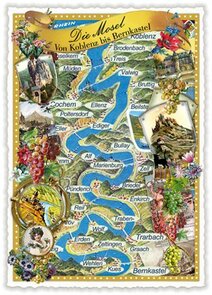 PK 104 Tausendschön Postcard | Mosel