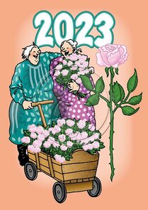 Inge Look Nr. 616 Postcard | Old Ladies Aunties 2023