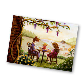 Postcard from Esther Bennink - Tea Time