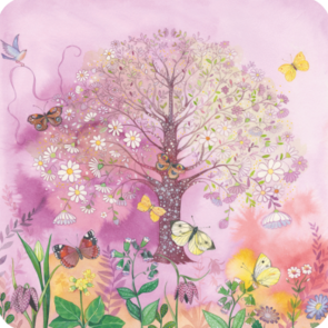 Postcard Kristiana Heinemann | Flowering Tree