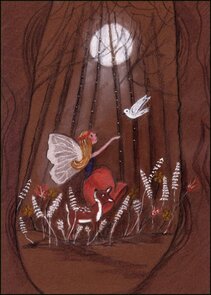 Folded Card Francien van Lang | Volle maan