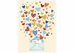 Rosi Hilyer Postcard - Mille Bisous