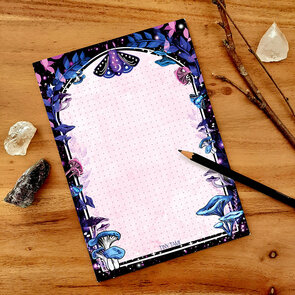 A5 Moo Moo Moo Notepad - by TinyTami