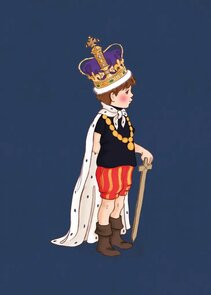 Postcard Belle and Boo | The King