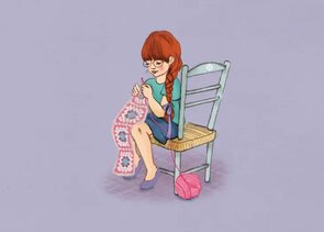 Postcard Belle and Boo | Crochet