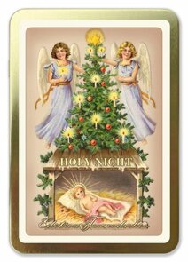 TS025-030 Tausendschön METAL BOX CHRISTMAS - HOLY NIGHT