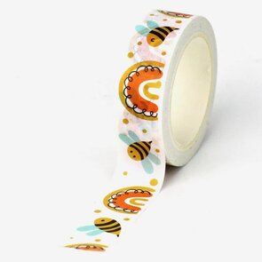 Washi Tape | Rainbow Bees