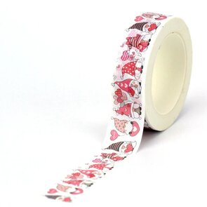 Washi Tape | Pink Love Gnomes