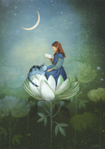 Postcard Catrin Welz-Stein - Blue Stories