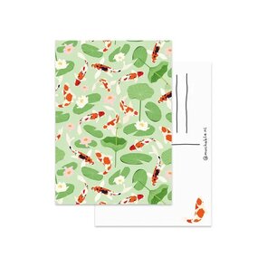 Postcard by Muchable - Koi Carps