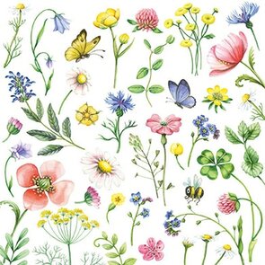 Nina Chen Postcard | Summer Flowers