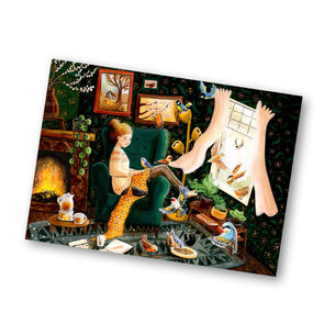 Postcard from Esther Bennink - Bird Girl