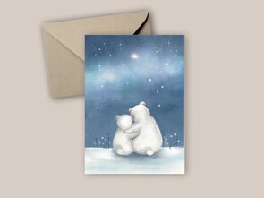 Postcard from Studio Poppybird - Watching the stars