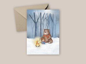 Postcard from Studio Poppybird - Jij en ik