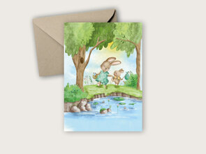 Postcard from Studio Poppybird - Zomerse picknick