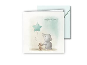 Greeting Card from Studio Poppybird - Condoleance|Herdenken "Kleine ster"