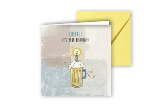 Greeting Card from Studio Poppybird - Cheers! It's your birthday!