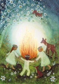 Postcard Bijdehansje | Midsummer