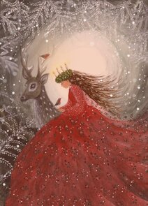 Postcard Bijdehansje | Christmas Joy