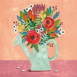 Caroline Bonne-Müller Postcard | Bouquet in jug