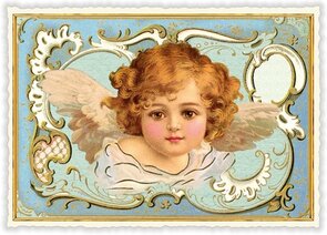 PK 1098 Tausendschön Postcard Christmas - Angel
