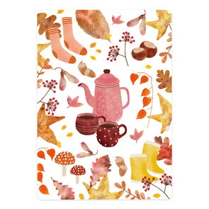 The Lemonbird Postcard | Stay Cosy