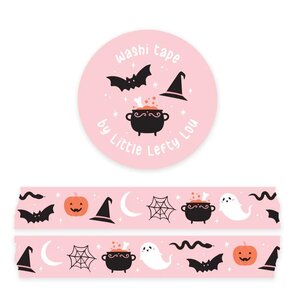 Halloween Pink Washi Tape - Little Lefty Lou 