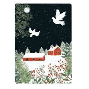 The Lemonbird Postcard | Twee Witte Duiven