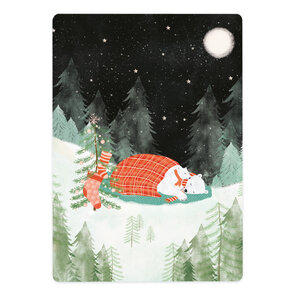 The Lemonbird Postcard | Slapende Ijsberen