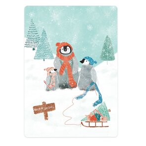 The Lemonbird Postcard | Drie Pinguins