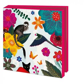 Card folder with envelopes - square: Dieren, Frida