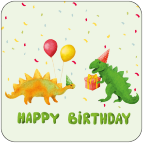Postcard | Happy Birthday (Partydinos)