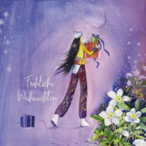 Postcard Kristiana Heinemann | Fröhliche Weihnachten 