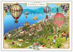 PK 1103 Tausendschön Postcard | "Du bonheur à l'horizon" 