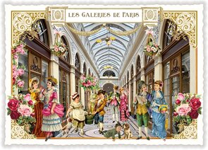 PK 1105 Tausendschön Postcard | Paris, Galerie Vivienne "Les Galeries de Paris" 
