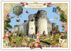 PK 1115 Tausendschön Postcard | Angers, Château d'Angers