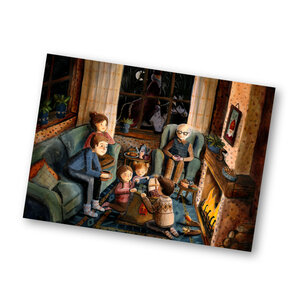 Postcard from Esther Bennink - sinterklaasavond