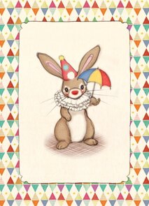 Postcard Belle and Boo | Clowning Around