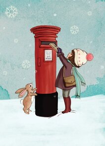 Postcard Belle and Boo | Posting Letters