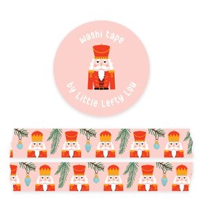 Nutcrackers Washi Tape - Little Lefty Lou 