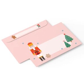 10 x Nutcracker Envelopes - by LittleLeftyLou 