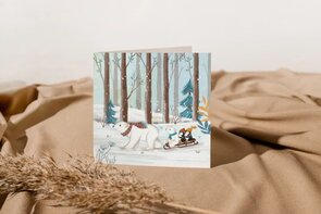 Greeting Card from Studio Poppybird - Op avontuur