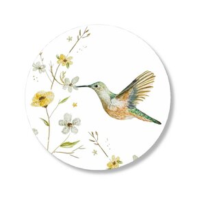 6x Sticker Kolibrie by Art by Meer