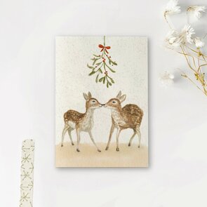 Postcard Art by Meer | Mistletoe