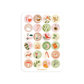 A5 Stickersheet by Muchable | Advent Calendar