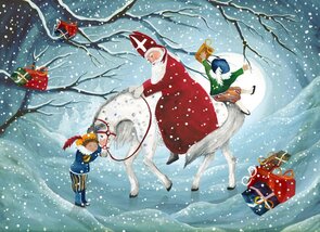 Postcard Bijdehansje | Pieten Pret